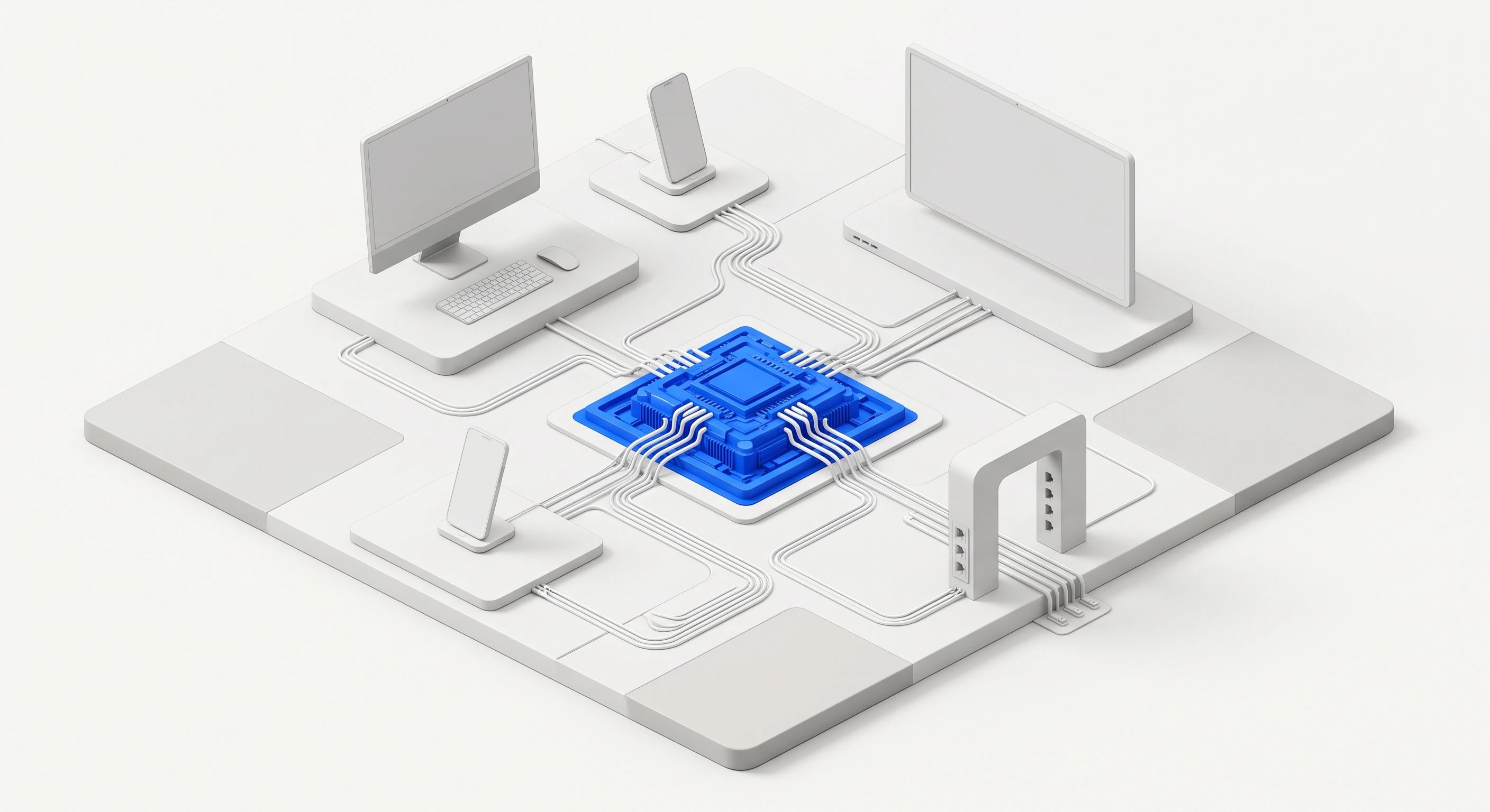 Experience architecture schematic
